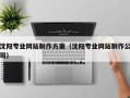 石河子沈阳专业网站制作方案（沈阳专业网站制作公司）